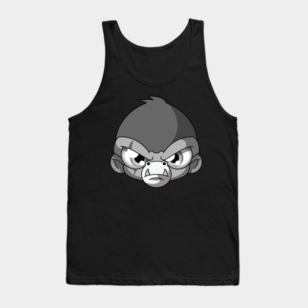 Cute King Kong Tank Top by chrisnazario